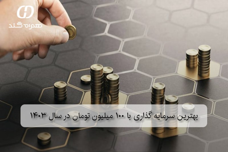 بهترین سرمایه گذاری با ۱۰۰ میلیون تومان در سال ۱۴۰۳