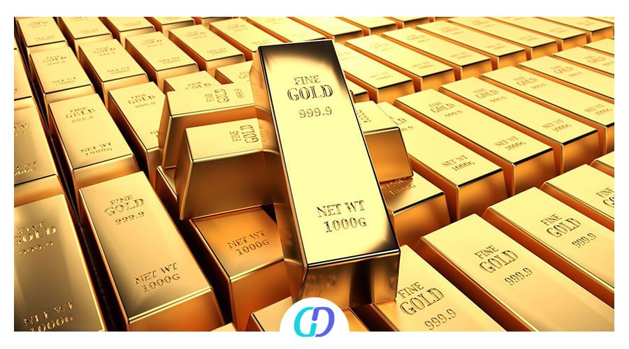 شمشهای طلای یک کیلوگرمی