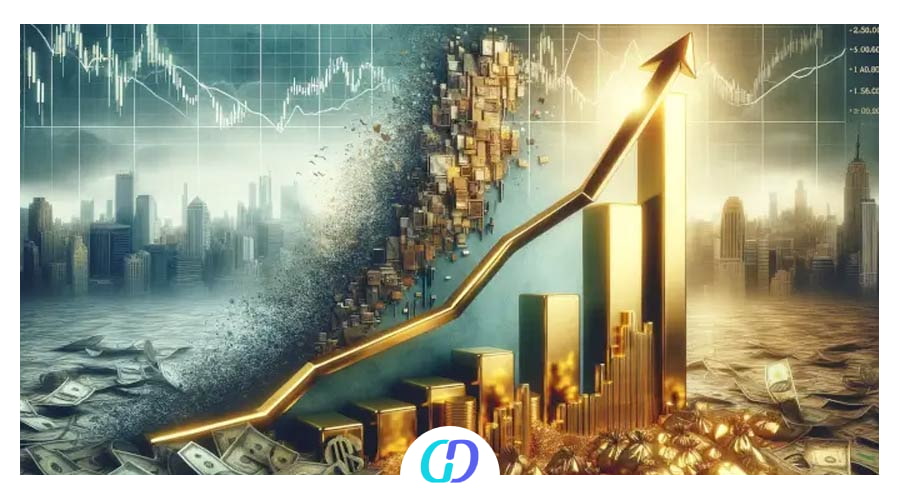 قیمت طلا روبه افزایش است یا کاهش
