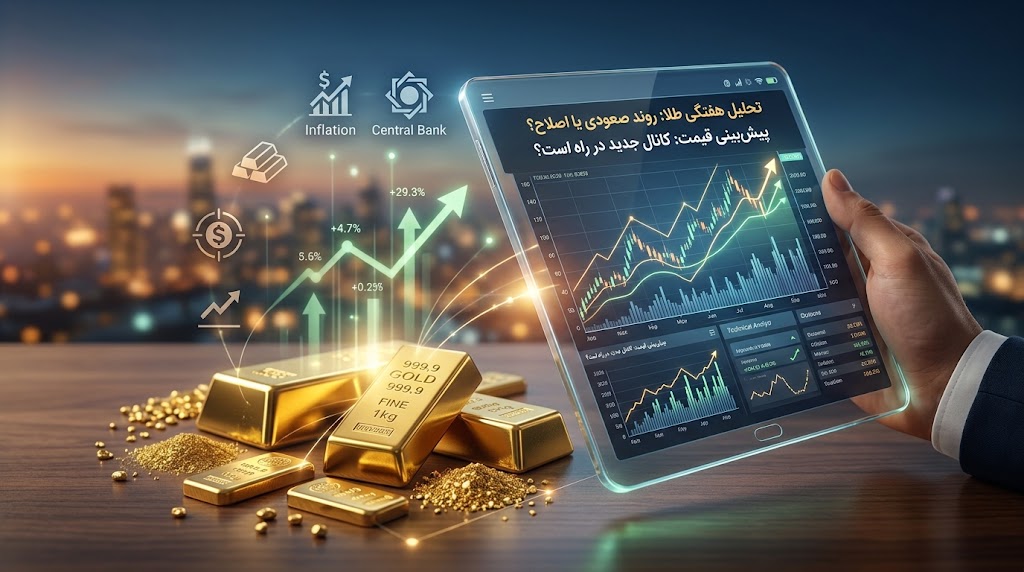 تحلیل یک هفته گذشته و پیش‌بینی قیمت طلا هفته آینده (11 مهر 1405)