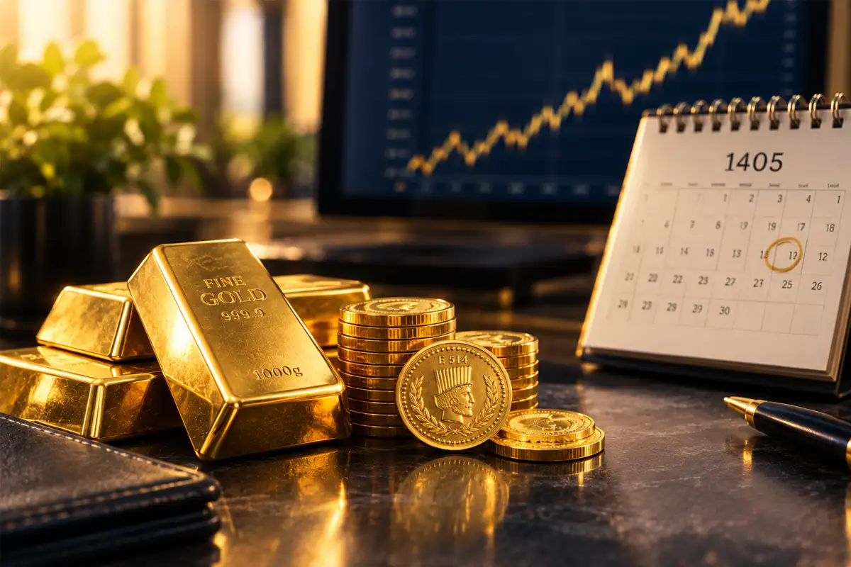 کی طلا بخریم؟ بهترین زمان خرید طلا در سال 1405