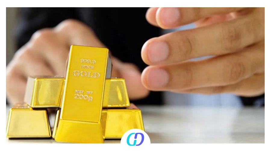 شمش طلای آب شده یک کیلوگرمی